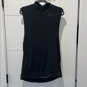 Nike Men’s Black Sleeveless Hoodie